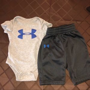 UA 0/3 mo set short sleeve